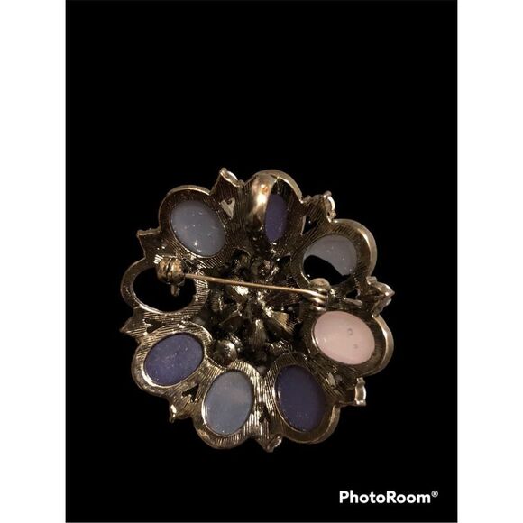 Blue Stones Broach   - Picture 3 of 5